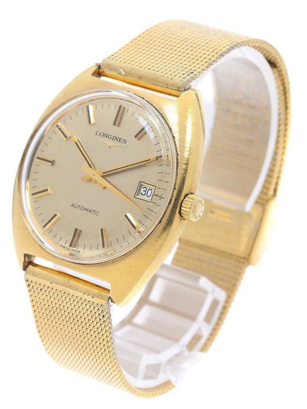 LONGINES Date cal.L633.1 gold Dial Automatic Men's Watch_964935